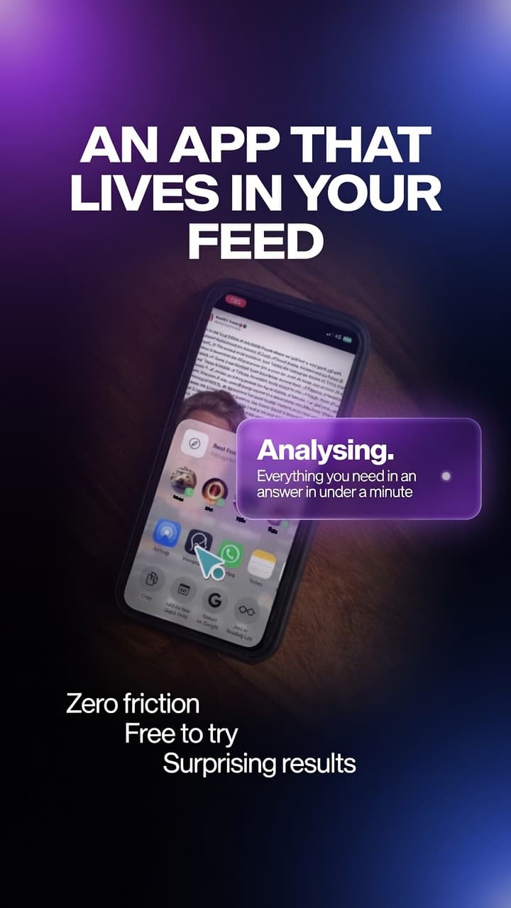 Viewpoint mobile story showing low-friction analysis while scrolling.